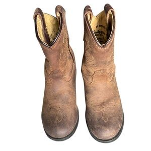 Kids Brown Cowboy Boots